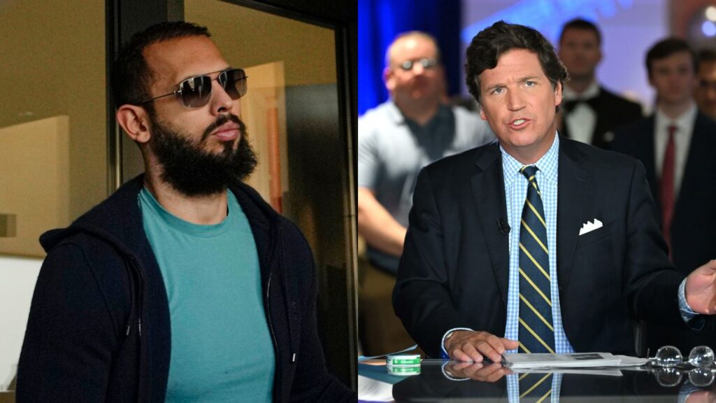 Andrew Tate Tucker Carlson