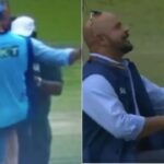 WATCH: Murali Kartik Literally Gets Floored as Ashish Nehra Kicks Him on Crotch Area at Eden Gardens
