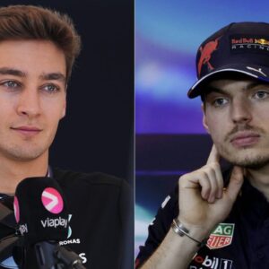 "I'm here to fight": George Russell Responds After Max Verstappen's "Dic*khead" Remark