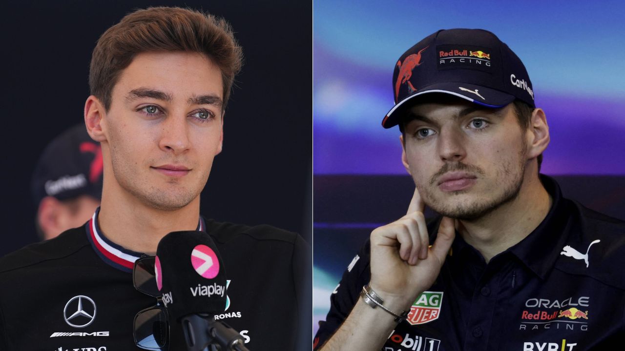 "I'm here to fight": George Russell Responds After Max Verstappen's "Dic*khead" Remark