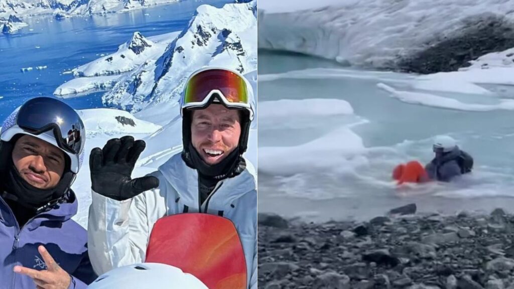 “Lewis Hamilton Is Such a Legend” - Mercedes Star’s Courage Impresses Nina Dobrev’s Boyfriend Shaun White