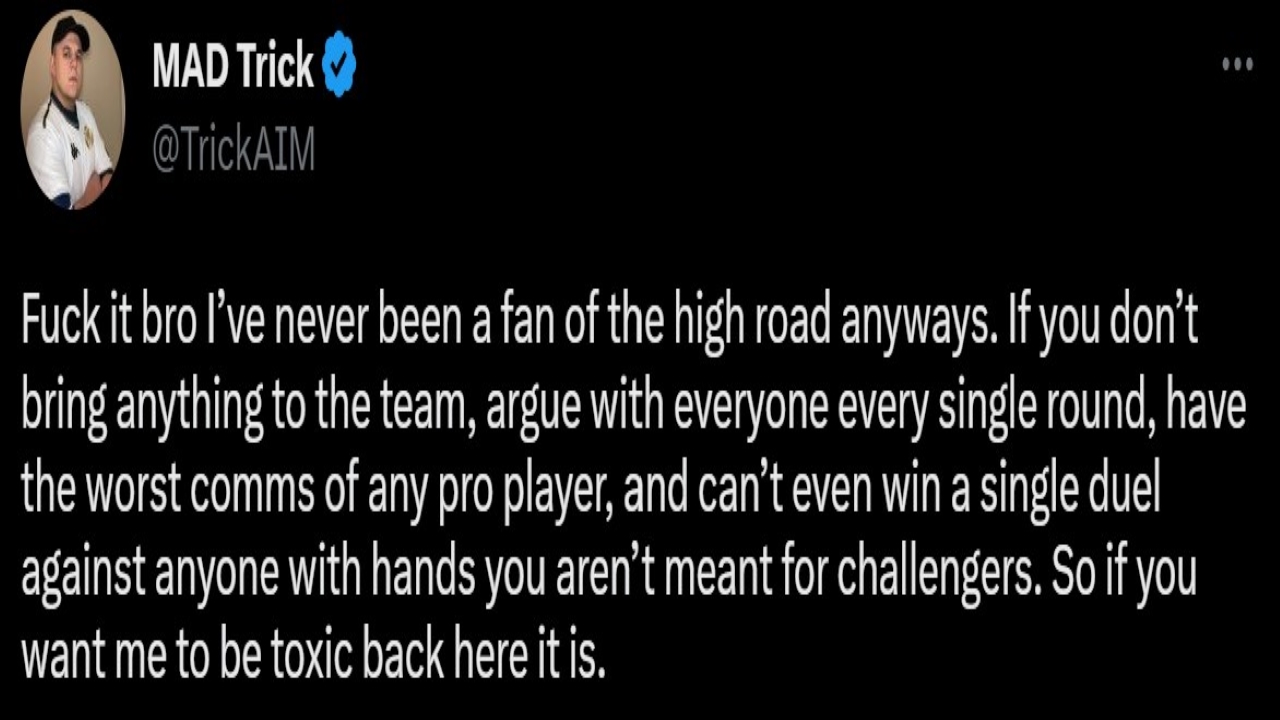 MAD Lions Valorant Roster Splits Apart after VCT NA Challengers Failure: Turn on Each Other