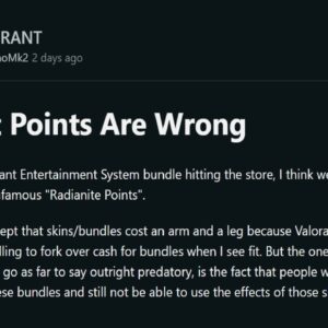 Valorant Players Criticize Riot for Locking Skin Effects Behind Radianite Points