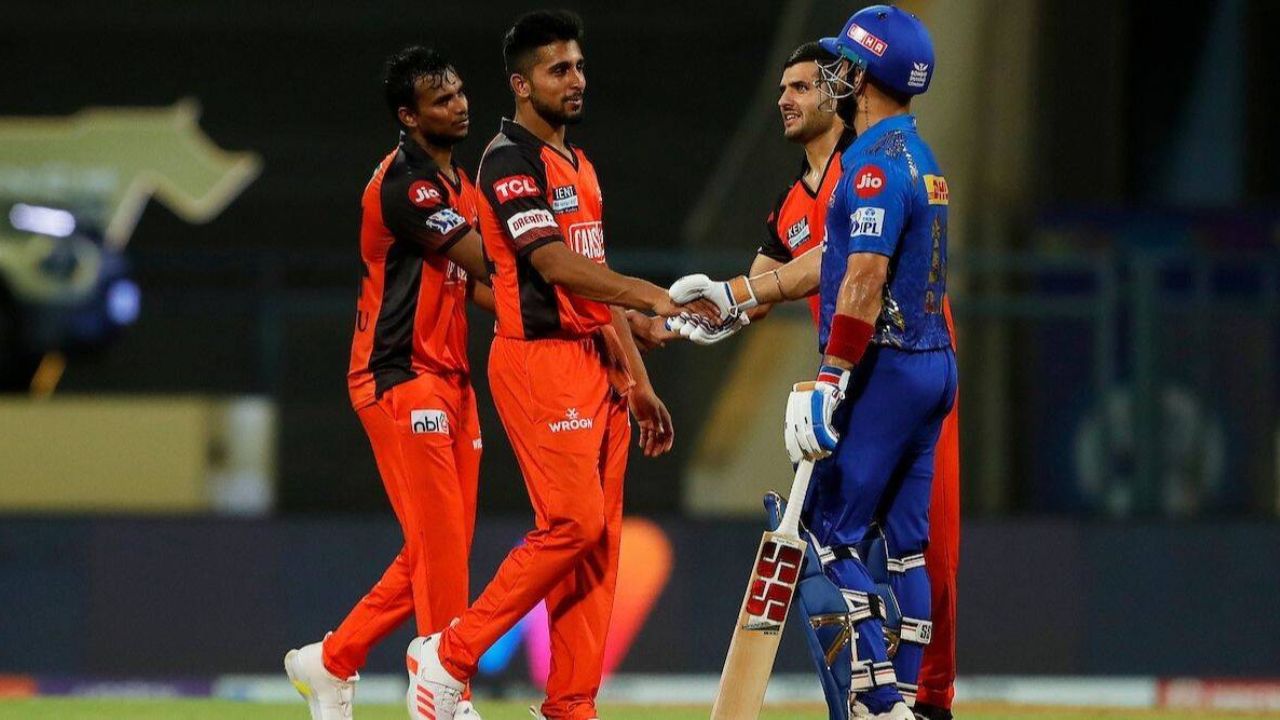 SRH vs MI Head to Head Record in IPL History