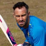 Why is Faf du Plessis not playing for South Africa?