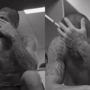 Alex Pereira emotional