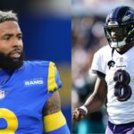 Lamar Jackson and OBJ Popped Bottles of Champagne in the Club While His Future Remains Hanging