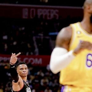 FACT CHECK: Did Russell Westbrook Point the Middle Finger at LeBron James After Making a Big Shot in His Face?