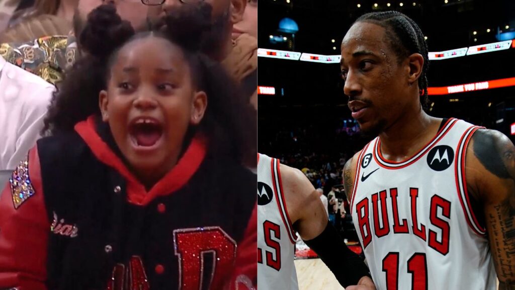 "Damn, That's My Daughter Screaming?!": DeMar DeRozan's Beyond Comical Reaction To Diar's MVP Performance in Massive Win