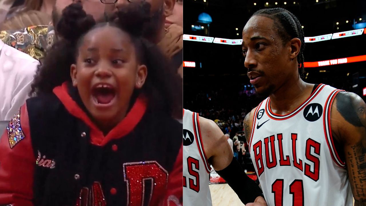 "Damn, That's My Daughter Screaming?!": DeMar DeRozan's Beyond Comical Reaction To Diar's MVP Performance in Massive Win