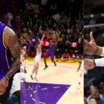 WATCH: LeBron James Brings Forth Russell Westbrook Nostalgia, Bricks the Ball Beautifully on the Side of the Backboard