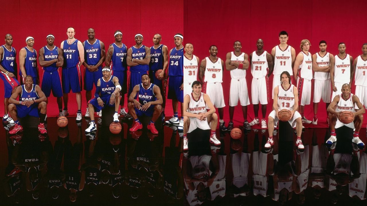 Allen Iverson Once Inspired Shaquille O’Neal, LeBron James, and Rest of the East All-Stars With a Half-time Talk to Beat Kobe Bryant & Co