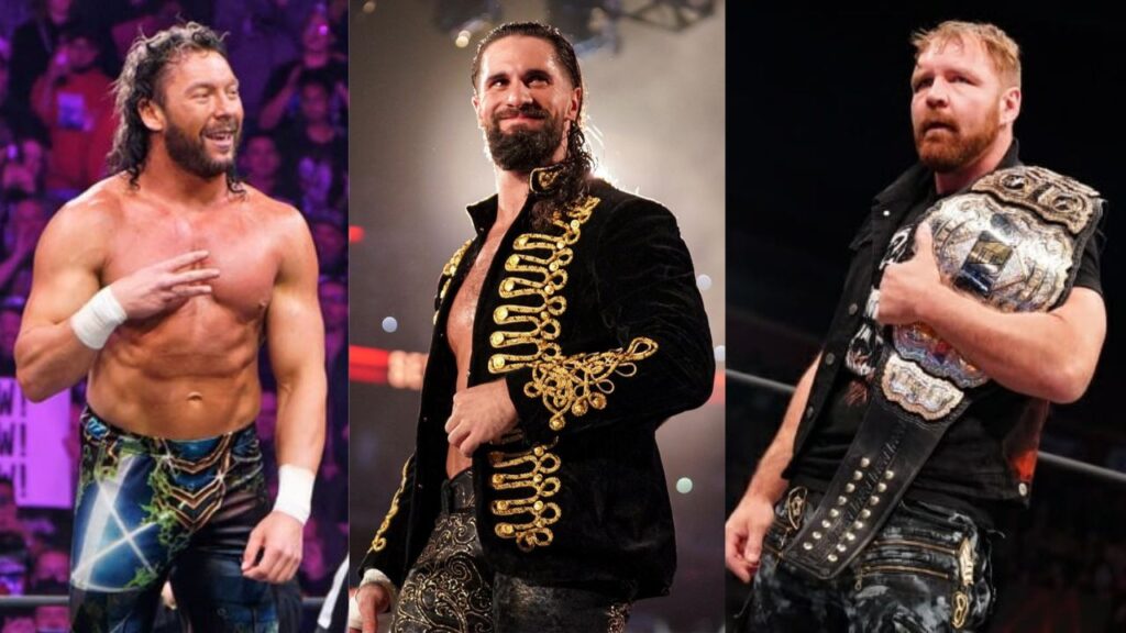 Seth Rollins Jon Moxley Kenny Omega