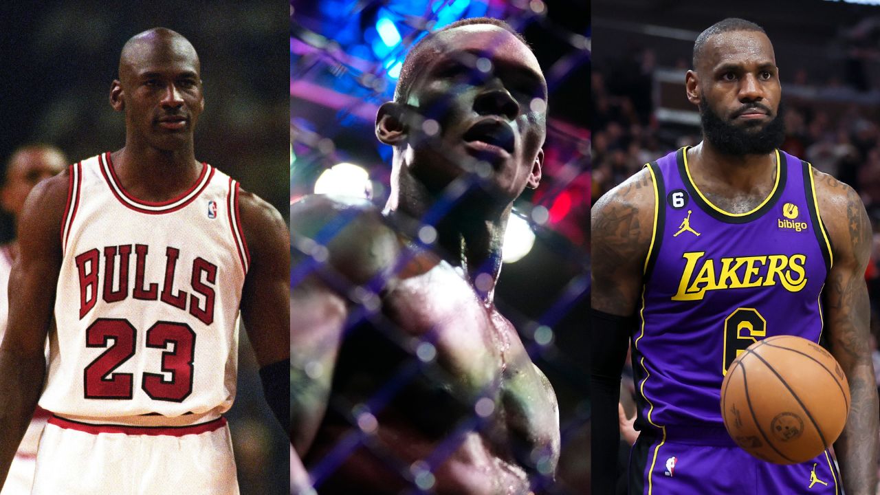 Israel Adesanya LeBron James