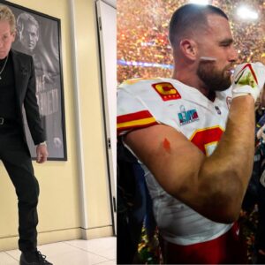 Skip Bayless, Travis Kelce, Jason Kelce