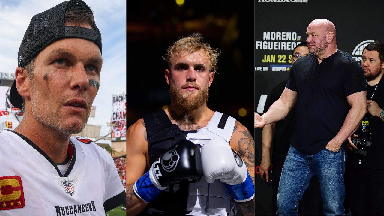 Tom Brady Jake Paul Dana White