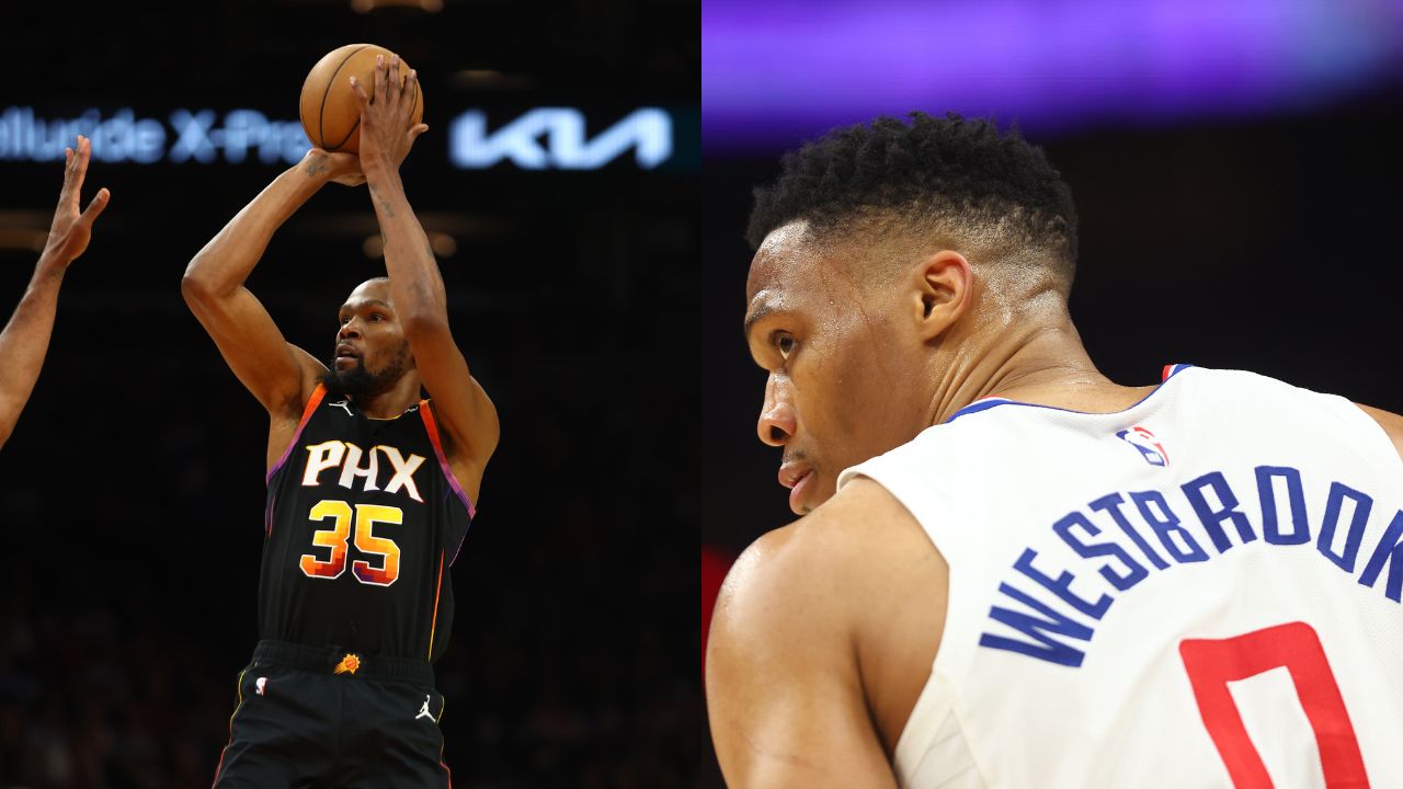 “Kevin Durant Looks Intimidated by Russell Westbrook”: NBA Twitter Believes Clippers Guard is an Antidote For 4x Scoring Champ