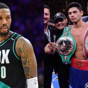 “Ryan Garcia Didn’t Beat Me, Nor Did I Beat Him”: Damian Lillard Refused To Comment on His Sparring Session For Gatorade