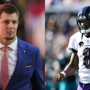 Rob Gronkowski Hones in on What Will Happen between Lamar Jackson and the Patriots