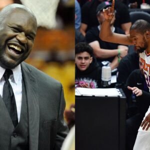 Shaquille O’Neal, Who Shot 50.4% FT, Acknowledges Kevin Durant For Surpassing Him In Free Throws On The All-Time Playoffs List