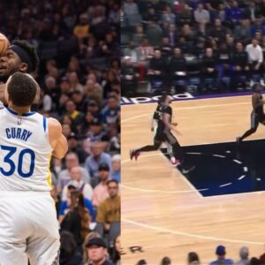 WATCH: Stephen Curry Throws Up a Lob for Splash Brother Klay Thompson