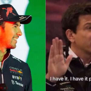 Sergio Perez's Complaints After Qualifying DNF Propels Fans To Resurface Toto Wolff 'Drive To Survive Meme' Out