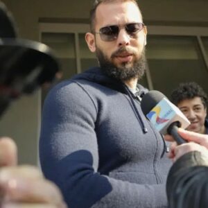 Andrew Tate pledges donation