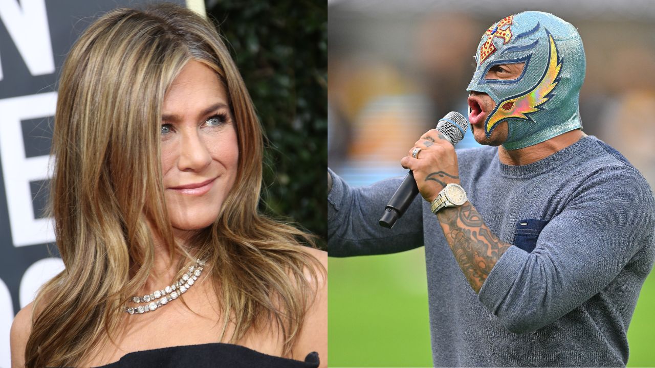 Rey Mysterio Jennifer Aniston