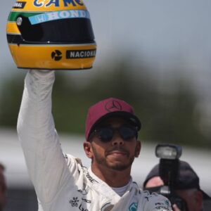 Lewis Hamilton Received Fake Helmet From Ayrton Senna’s Family After Breaking All-Time Record