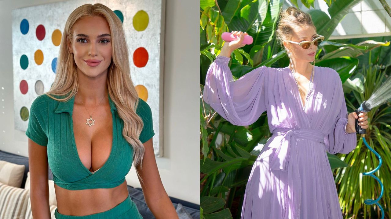 Veronika Rajek and Maria Sharapova