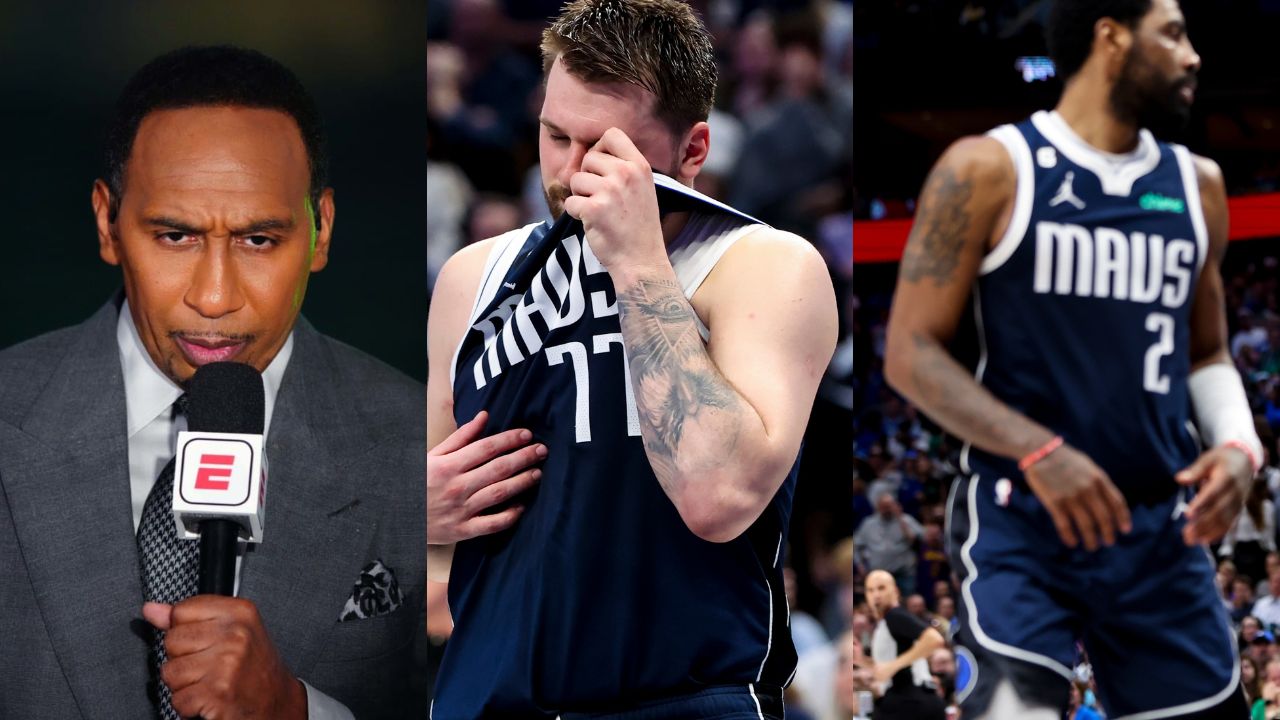 "Kyrie Irving is Not the Problem in Dallas": Stephen A. Smith Believes Luka Doncic's Depression is the Real Cause of Mavericks Disaster