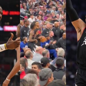 WATCH: Russell Westbrook Does 'the Melo' to Mock LeBron James After Embarassing Mistake During Lakers vs Clippers