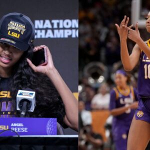 LSU Catches “Angel Reese Fever” as the TikTok Sensation Offers to Help Footballers Get Better With the Moves