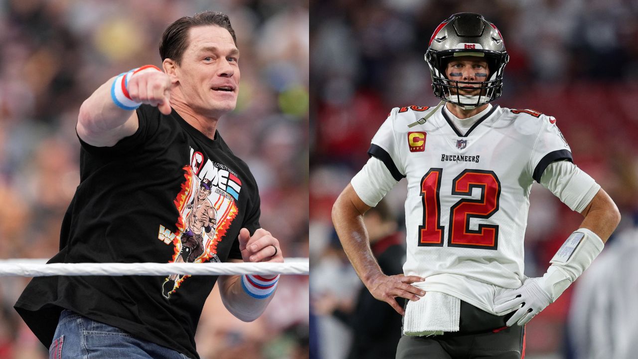 John Cena Tom Brady