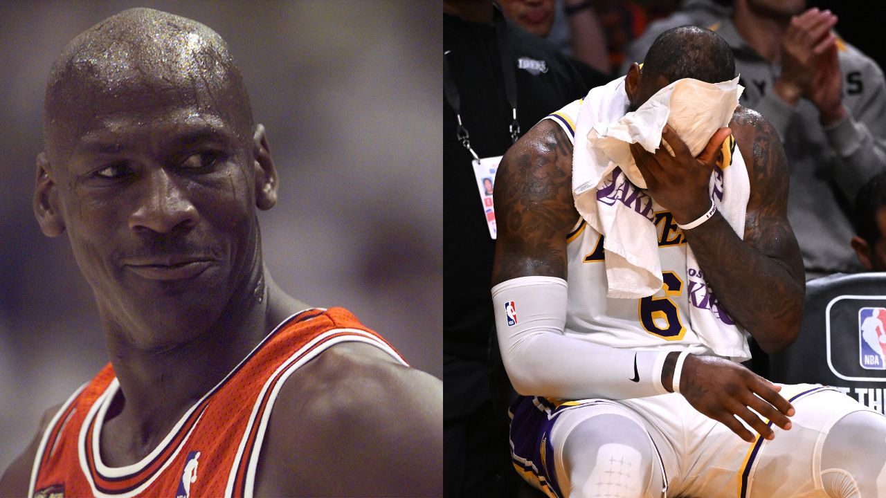 "LeBron James' Pursuit of Michael Jordan Fading Away": How Lakers Star's Loss to Devin Booker in 2021 Affected GOAT Debate