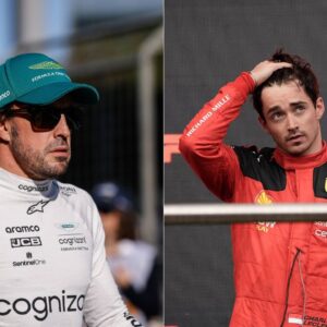 Charles Leclerc Comments on Ferrari's Pace and Hails Fernando Alonso After Their 'Close' Battle For Third in Baku