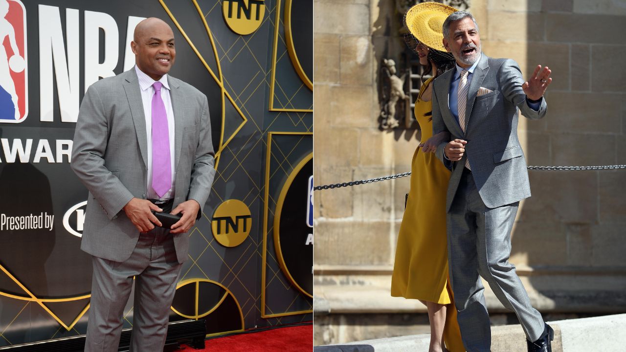 "Charles Barkley, I've Seen You Play Golf": George Clooney Spectacularly Pranks Chuck With Tiny Tequila Bottles on NBA on TNT