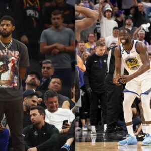 Ahead of Game 3 Against Kevin Durant and Suns, Paul George Talks About Draymond Green’s Suspension