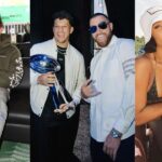 Jackson Mahomes, Patrick Mahomes, Travis Kelce, Kayla Nicole