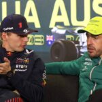 Watch: Impatient Fernando Alonso Urges Max Verstappen to Answer Post-Race Questions Quickly