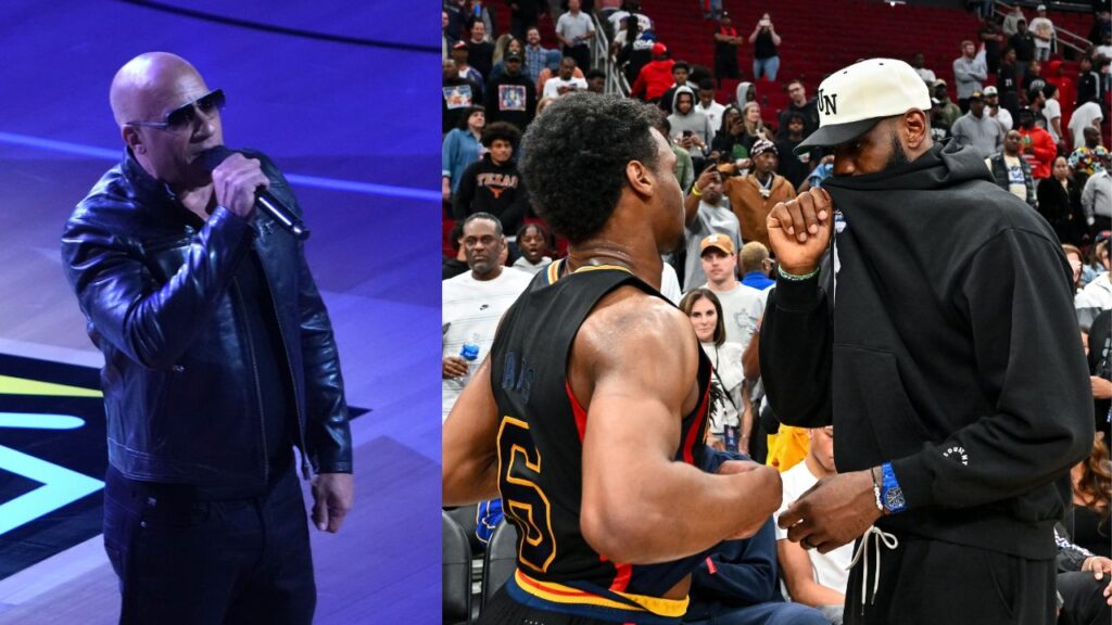 Amidst College Suspense, Bronny James Gets NBA Playoffs Commercial Along With LeBron James and Vin Diesel