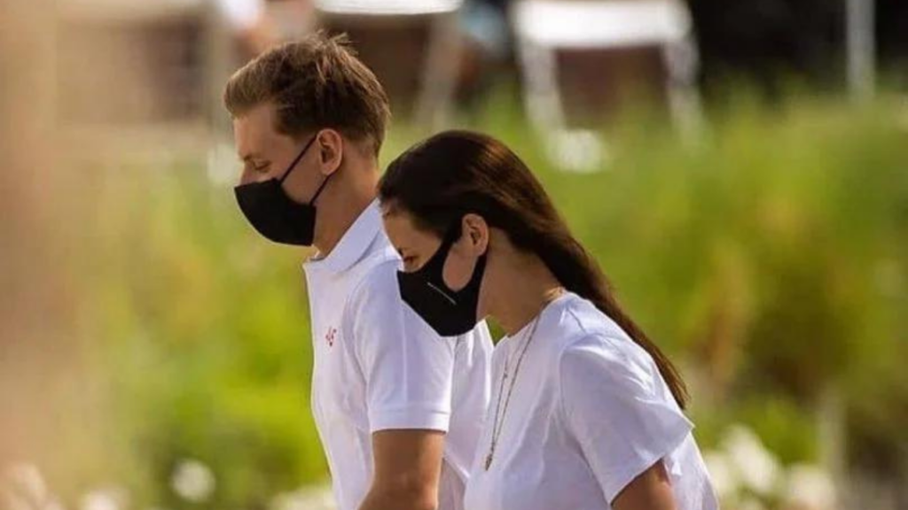 Who Is Mercedes Reserve Driver Mick Schumacher Millionaire Mystery Girl Justine Huysman?