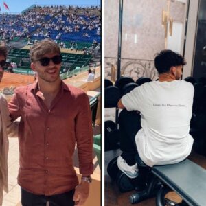 Charles Leclerc and Pierre Gasly Enjoy Extended Period of Bromance a Day After Attending Monte Carlo Masters Together
