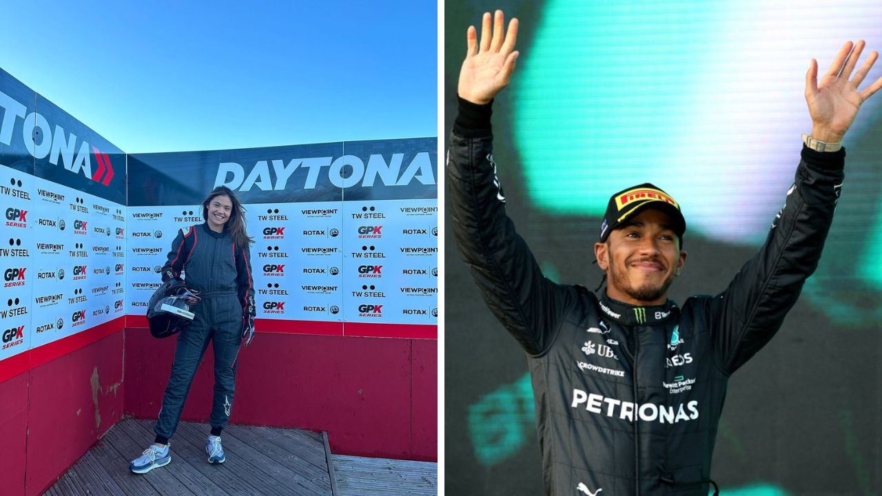 Emma Raducanu Jokes of Wanting to Race Against Her Inspiration Lewis Hamilton With Porsche