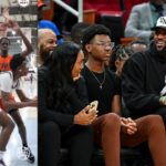 Ahead of Game 6 Against Ja Morant, LeBron James Shared Clip of Bryce James’ First Win With Team SFG at Nike EYBL