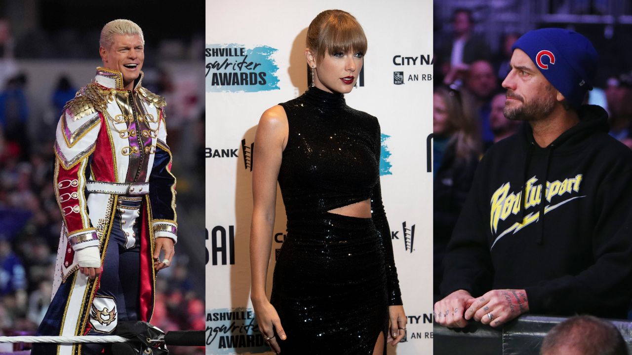 Cody Rhodes CM Punk Taylor Swift