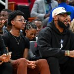 LeBron James, Who Dreams of Playing in The NBA With Bronny James, Says Watching Bryce James And His Sons 'Keeps Him Young'