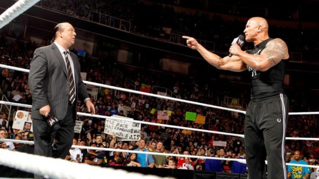 Paul Heyman The Rock ECW