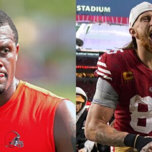 “The Silence Killed Me”: George Kittle Staying Dead Silent When Asked About Deshaun Watson Leaves NFL Fans Thoroughly Amused