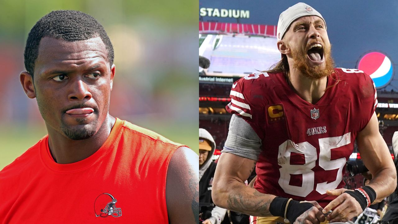 “The Silence Killed Me”: George Kittle Staying Dead Silent When Asked About Deshaun Watson Leaves NFL Fans Thoroughly Amused